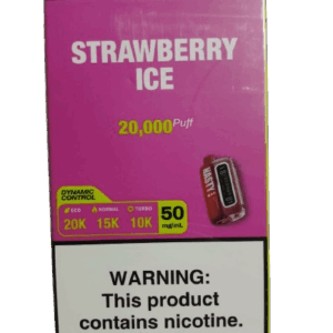 Nasty strawberry ice 20k puffs