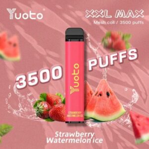 yuoto xxl max 3500 strawberry watermelon ice
