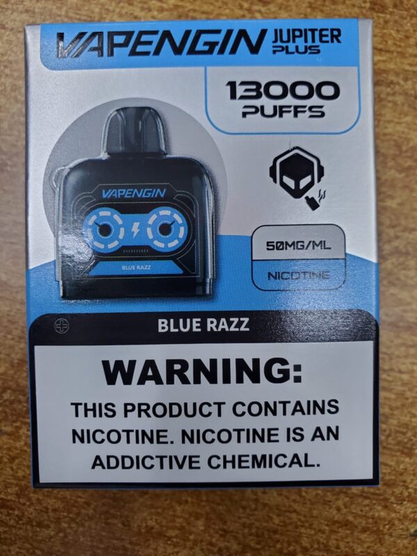 blue razz jupiter plus