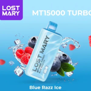 lost mary blue razz ice