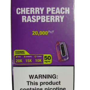 nasty cherry peach raspberry 20k puffs
