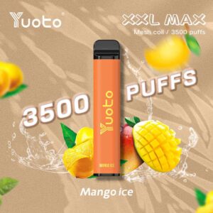yuoto xxl max 3500 mango ice